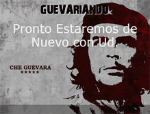 Tablet Screenshot of guevariando.com